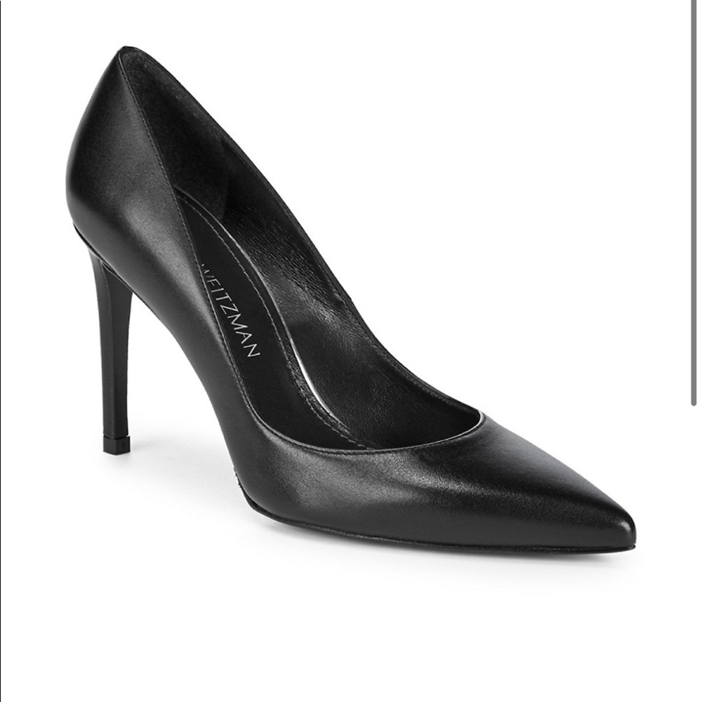 Stuart Weitzman
Royal Leather Stiletto Pumps